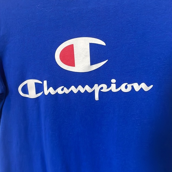 Champion blue tshirt - Picture 2 of 4